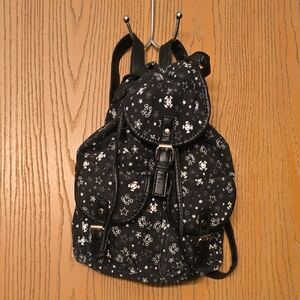 Black Star Skull Pattern Backpack
